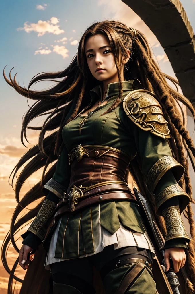 (female), ((anime)), ((best quality)), ((masterpiece)), (detailed), Slayer of Dread