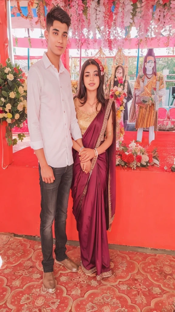 Couple 18 year old proposed girl and tha road