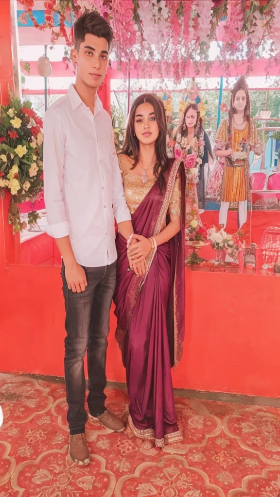 Couple 18 year old proposed girl and tha road