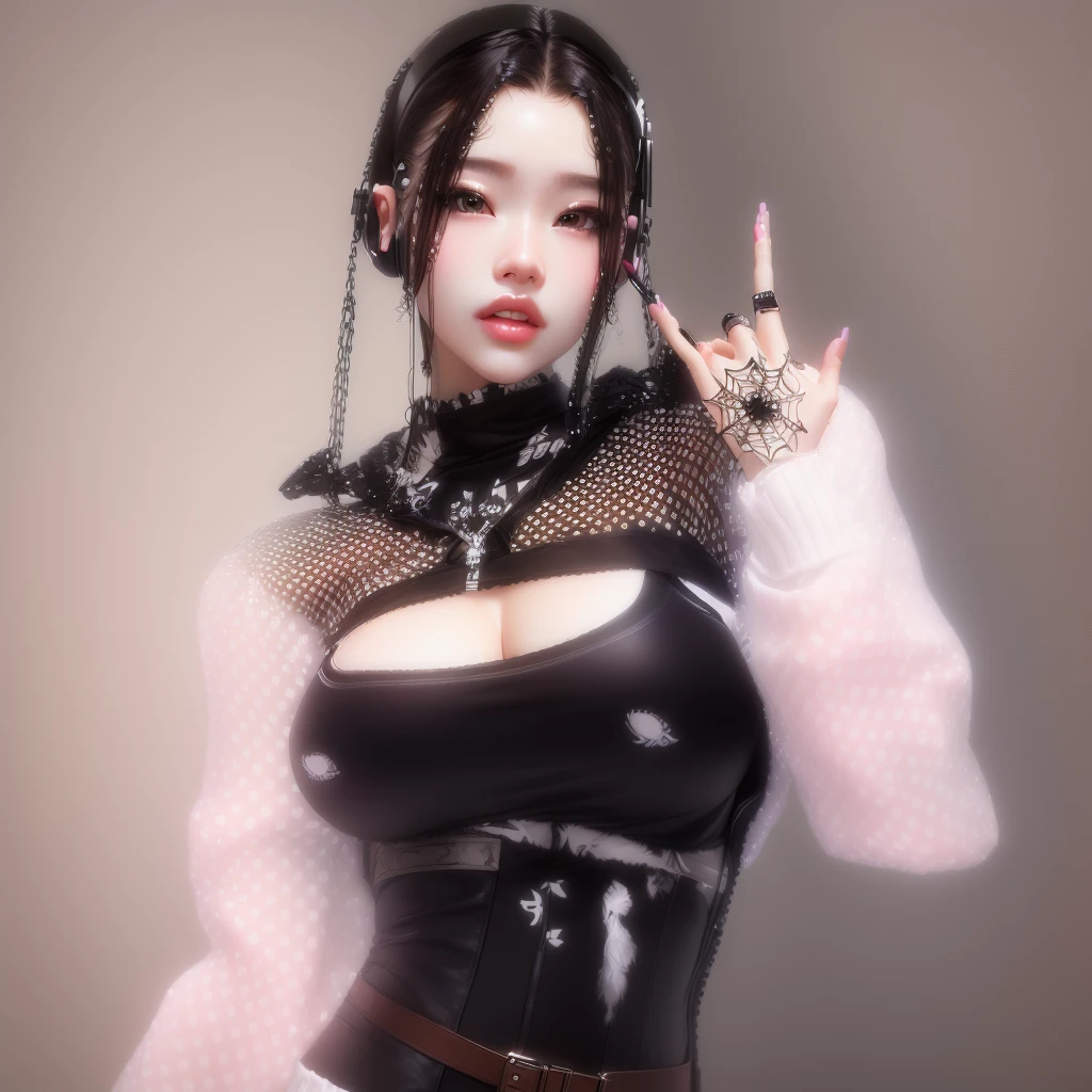 Girl second life, perfect, realistic, korean