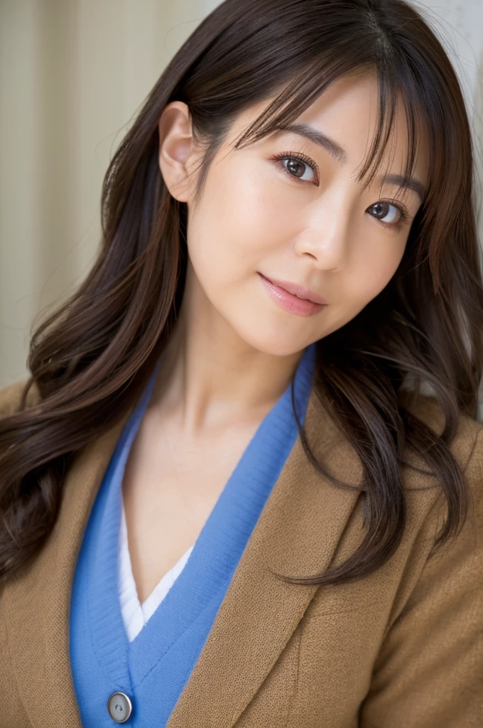((Highest quality)), ((masterpiece)), (detailed),Perfect Face,Japanese,Female doctor,White,Mature Woman