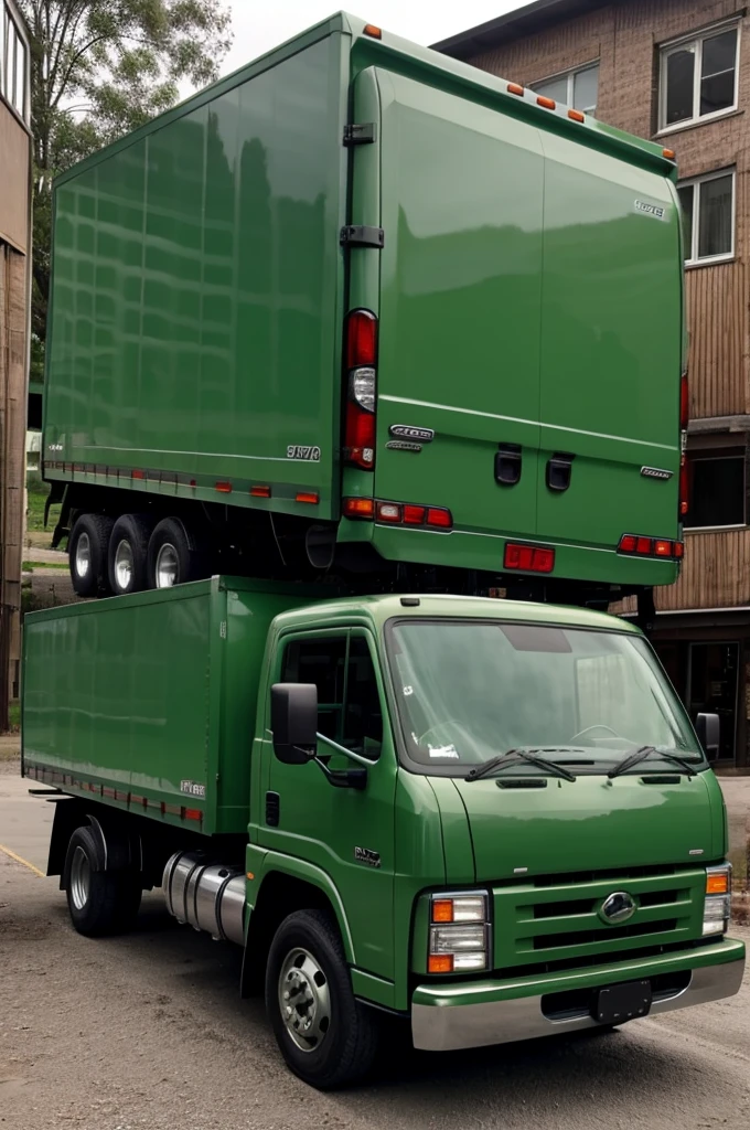 green truck