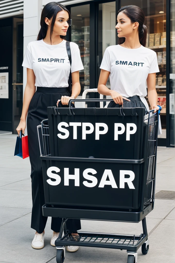 Icon: A sleek, modern shopping cart with a check mark inside, symbolizing smart shopping choices.Typography: Clean, bold font for the text "Shop Smart" to ensure readability and modern appeal.Tagline (optional): "The Smart Way to Shop"
Logo making
Name is "SHOP SMART"