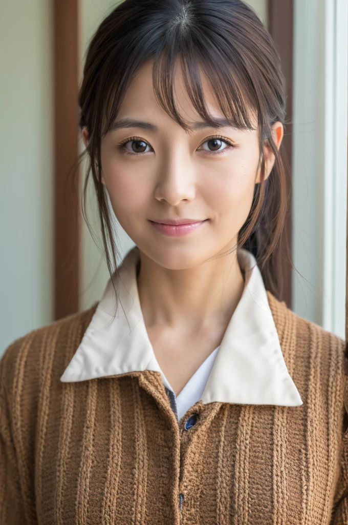 ((Highest quality)), ((masterpiece)), (detailed),Perfect Face,Japanese,Female doctor,White,Mature Woman