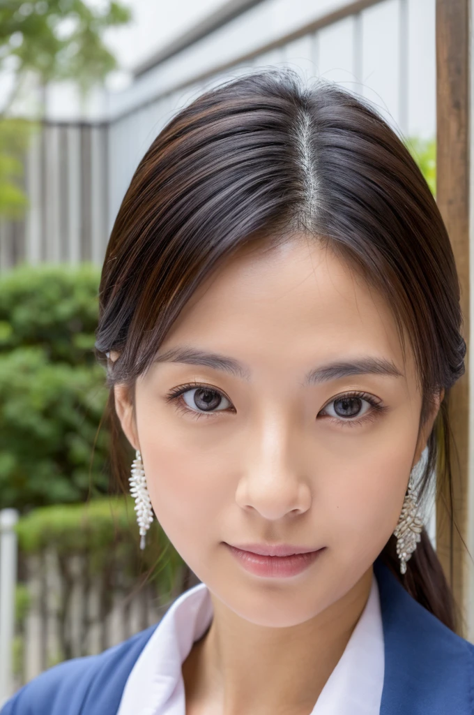 ((Highest quality)), ((masterpiece)), (detailed),Perfect Face,Japanese,Female doctor,White,Mature Woman