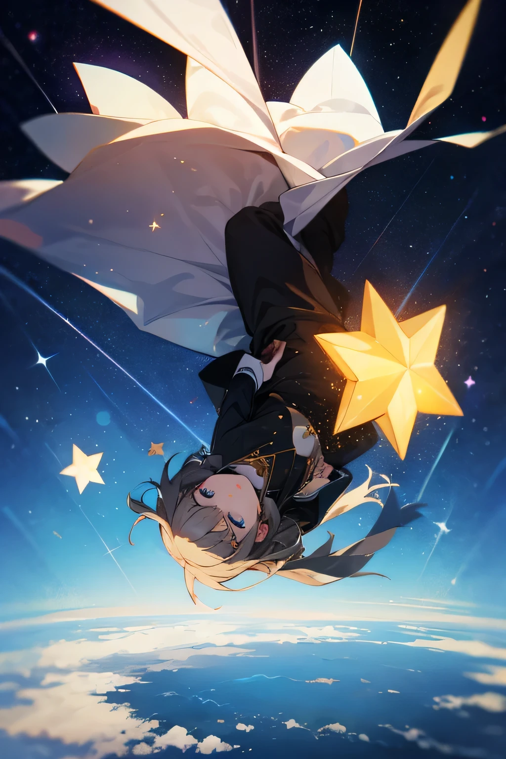 falling star, hopeful ,