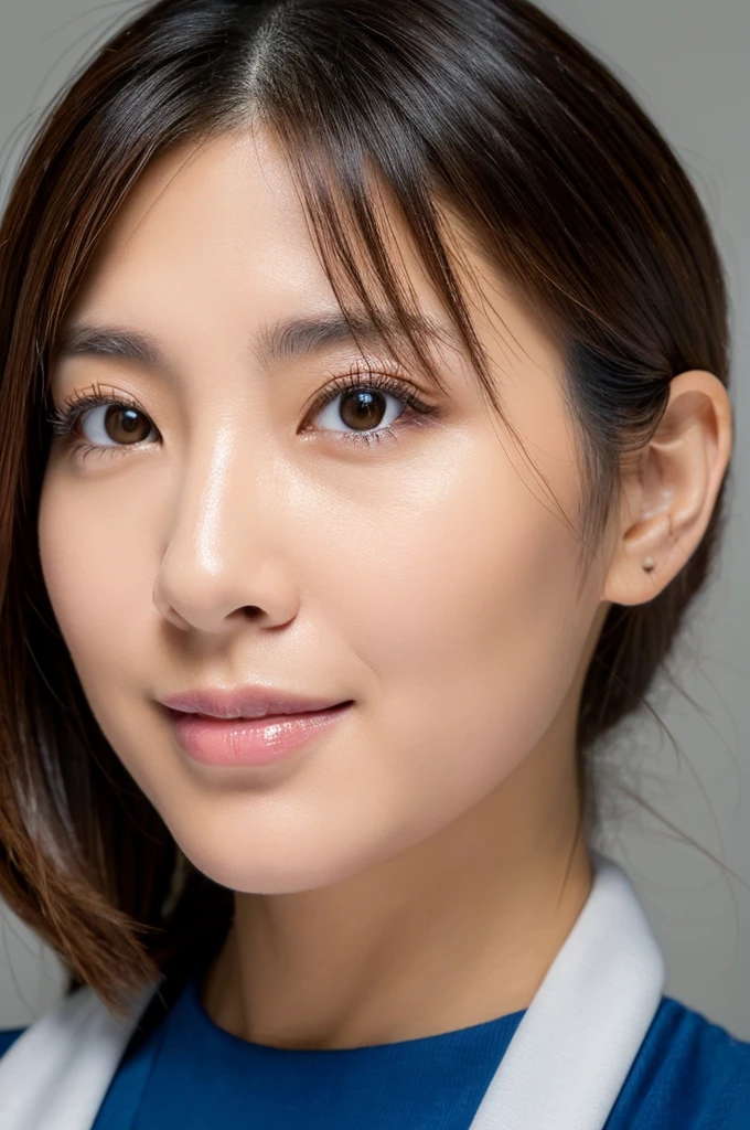 ((Highest quality)), ((masterpiece)), (detailed),Perfect Face,Japanese,Female doctor,White,Mature Woman