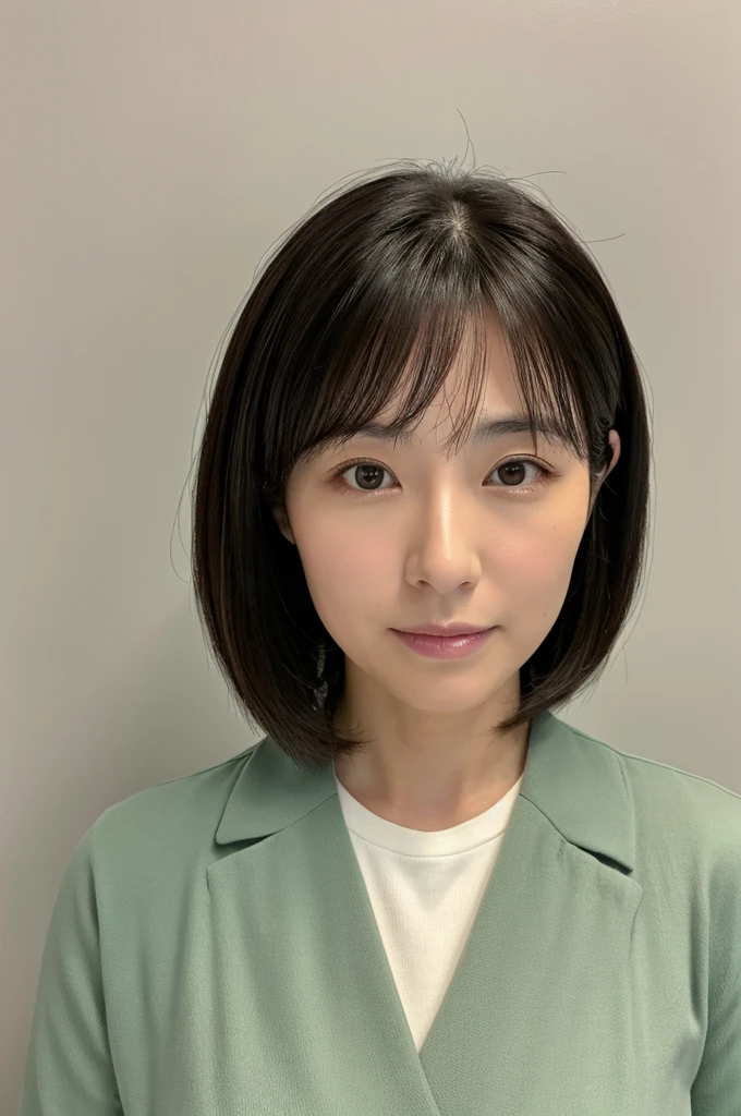 ((Highest quality)), ((masterpiece)), (detailed),Perfect Face,Japanese,Female doctor,White,Mature Woman