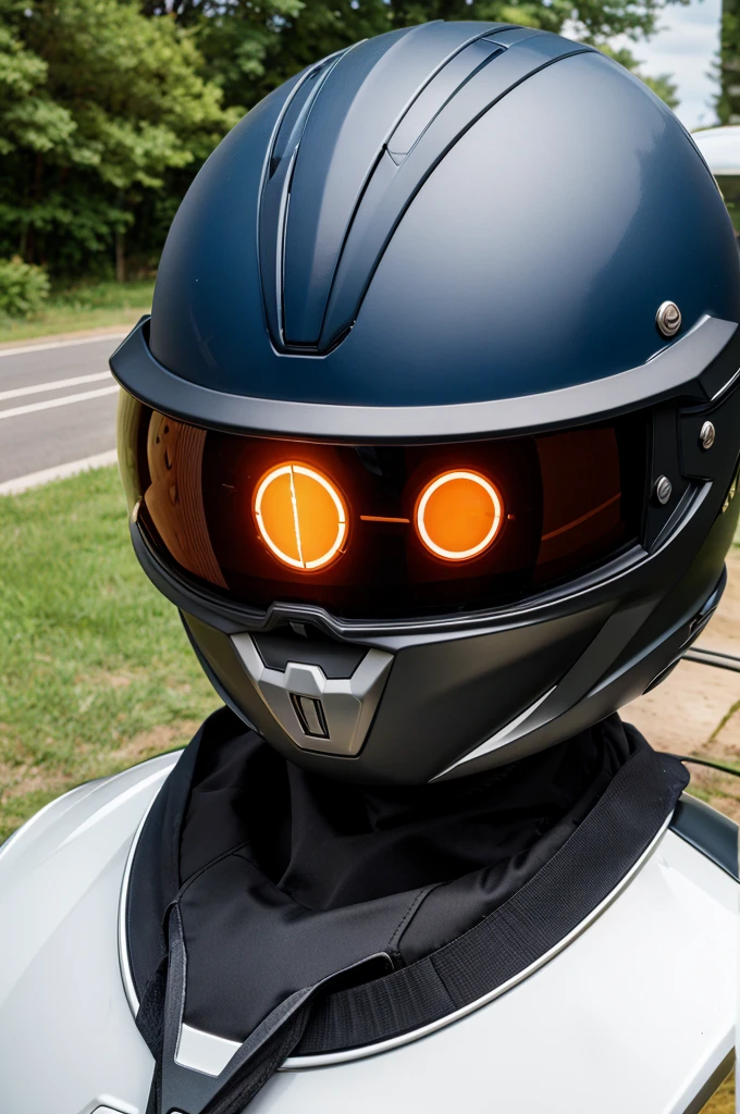 Helmet with solar charging facility just helmet not anyone wearing it