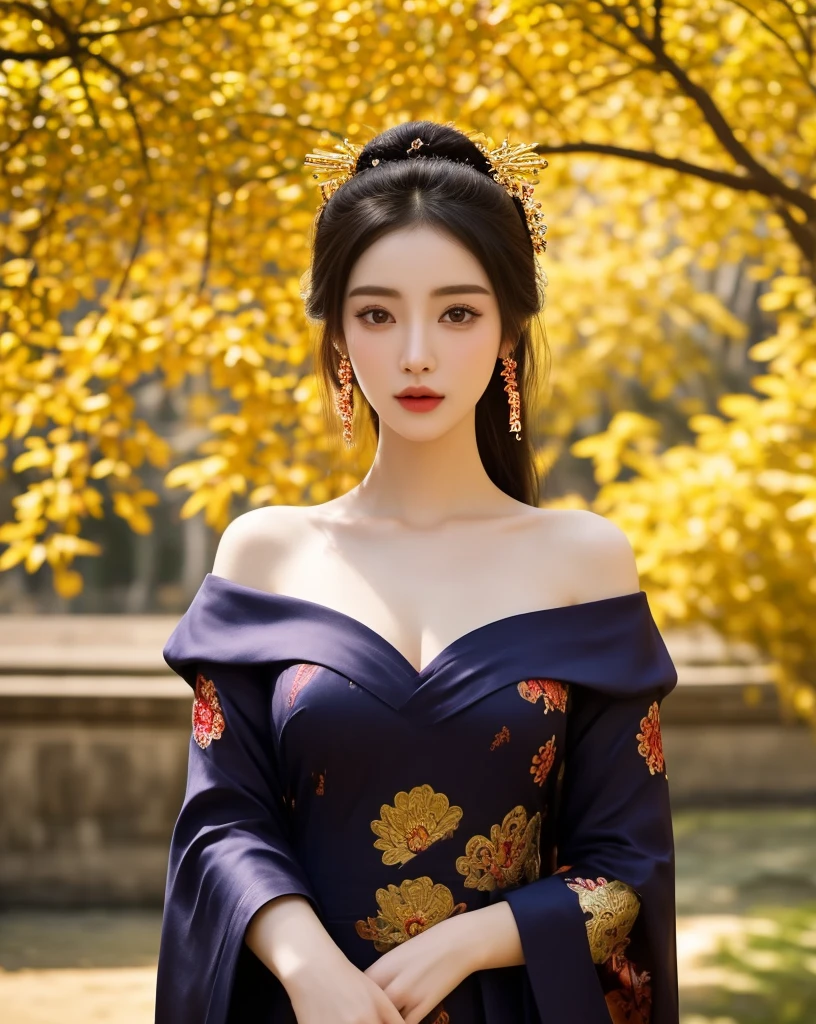 (ผู้หญิงlong hairชาวเอเชียตะวันออกเฉียงใต้ที่มีใบหน้ากลม,,very large breasts,,Chest measurement 36 inches.,)) Warm light, morning sun, long hair,black eyes,abdominal muscles, The body is beautiful and strong., thick hips, rounded chest, (digital painting, HDR, high contrast), 3d, 8K, 45,000,000 pixcls,Asian girl, Gorgeous Chinese model, jaw-dropping beauty, Attractive, sexy, seductive face and body, A woman in a red dress and gold jewelry poses for a photo., traditional beauty, Sukhothai dress, Southeast Asia that has existed for a long time, traditional chinese, traditional, beautiful oriental woman, traditional tai costume, asian woman, Dilraba Dilmurat, Chinese style, Niwan Chandra, wear red dress, Wear luxurious jewelry., Inspired by Tang Di