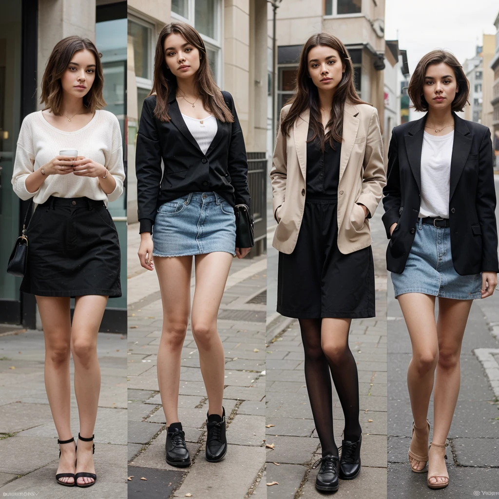 7 girls with completly different styles