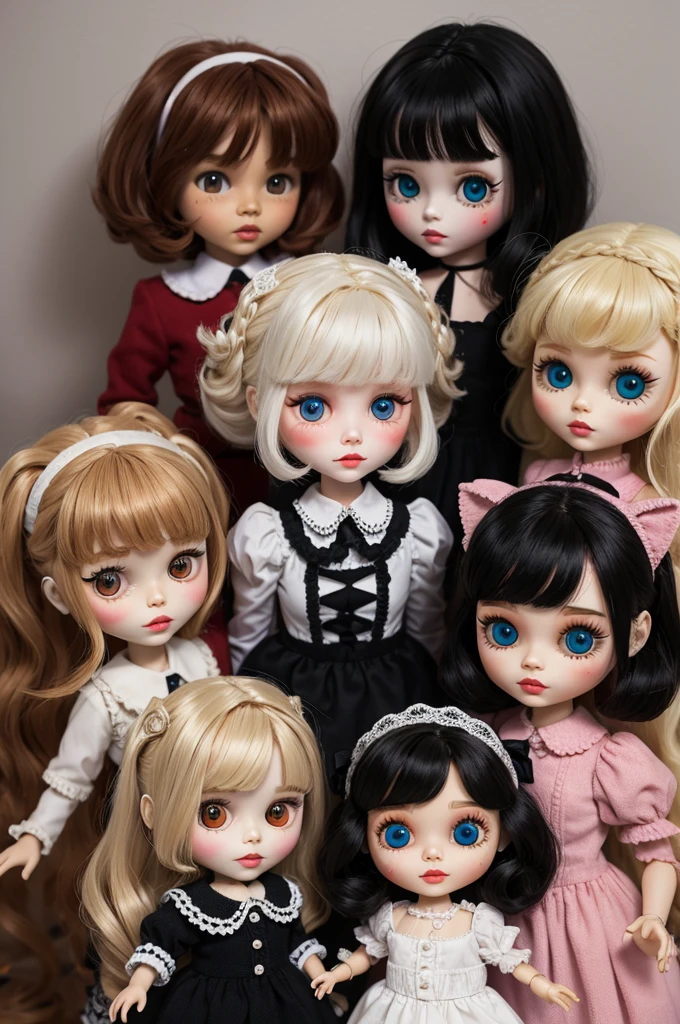 Blythe dolls