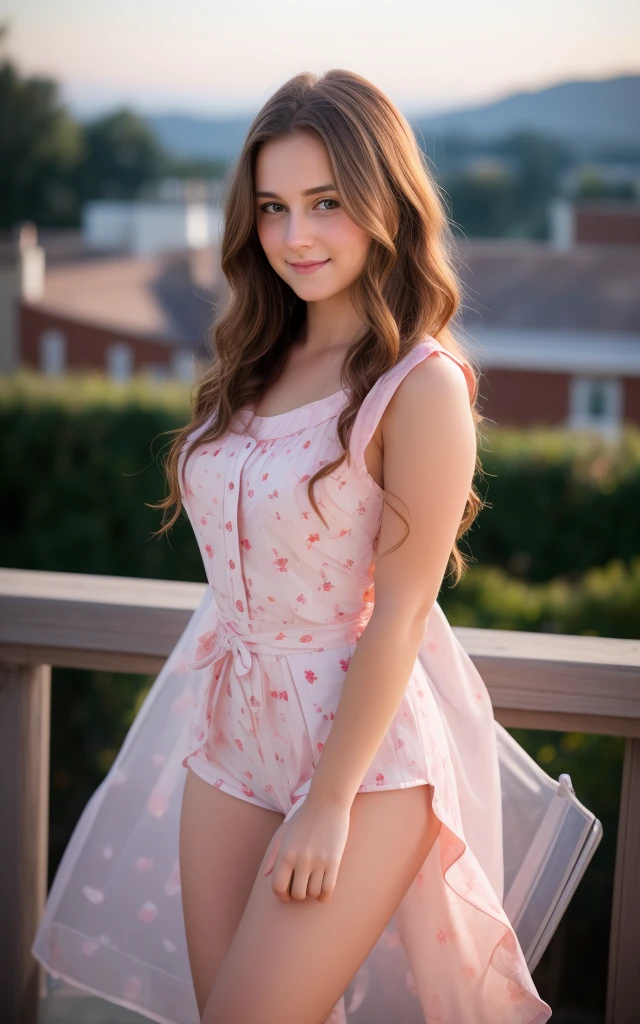 Melody Marks, Intimate, face blush, red blushy cheeks, long wavy hair, feeling excited, beautiful thighs, in love, wearing school attire, in the bedroom