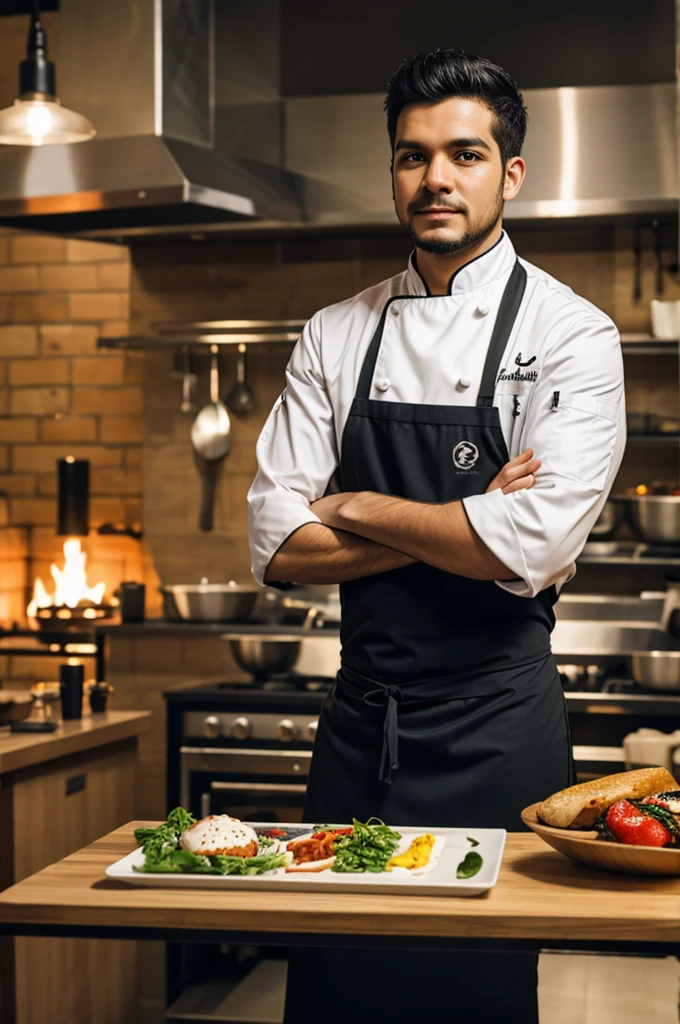 A photo of a chef but with my photo