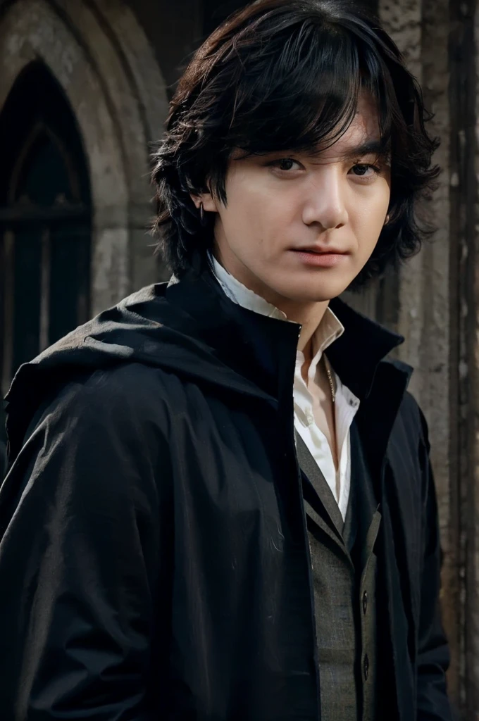 Severus Snape con la cara de Jungkook de Bts