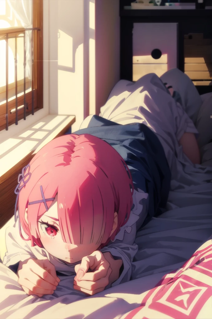 on bed, indoors, sex from behind, 1boy、on bed, indoors, sex from behind, 1boy、on bed, indoors, sex from behind, 1boy、crawl on all fours、、Pink Hair、hair over one eye、short hair、、Pale red eyes、Blushing、、、Blushing、Random underwear、Random erotic poses、kitchen、kitchen、living、Sexy expression、、Glamorous expression