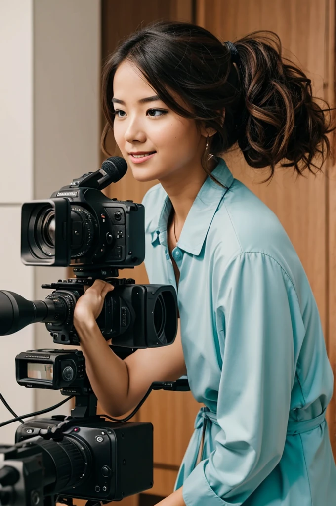 Generate a video of a woman teaching ๐ฌ๐ฎ ๐ฏ๐๐ ๐ข๐ง๐
