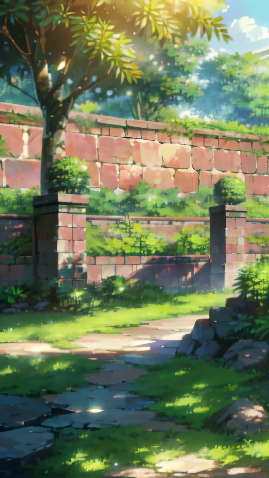 detailed anime style, beautiful detailed anime style pueblo background, detailed adobe architecture, detailed stone walls, detailed tropical plants, lush foliage, (best quality,4k,8k,highres,masterpiece:1.2),ultra-detailed,(realistic,photorealistic,photo-realistic:1.37),intricate details, vibrant colors, warm lighting, cinematic composition