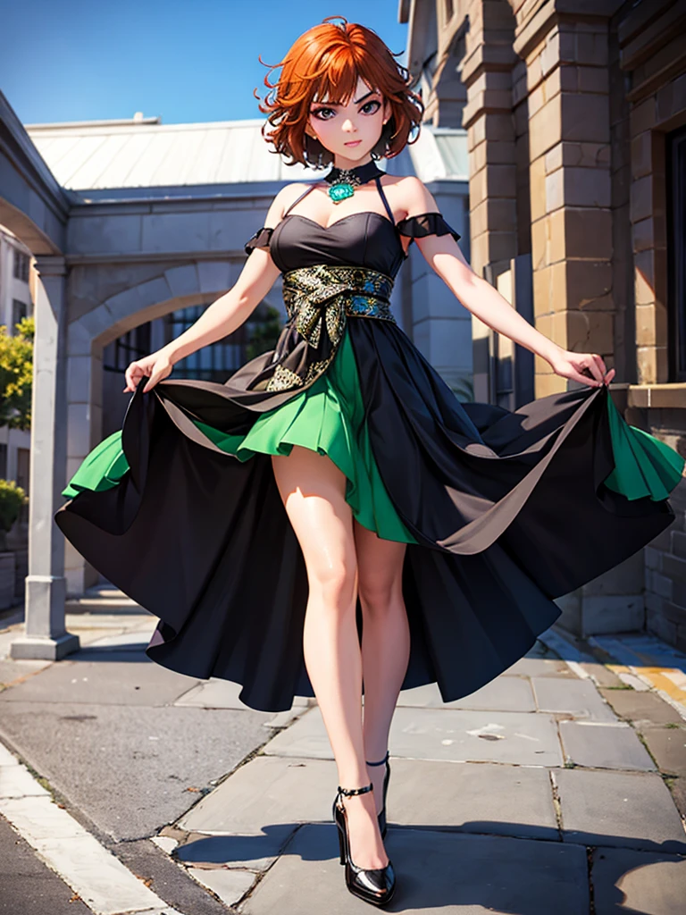 high heels cross strap to the knee, merula full body