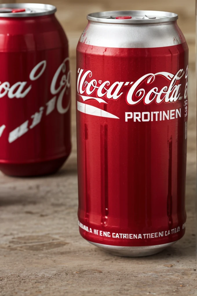 Coca cola protein drink, for athletes and athletes called Protein-cola