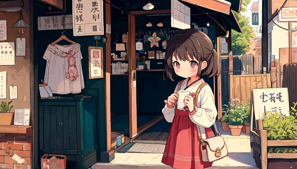 One cute girl 、Wearing 、 freely