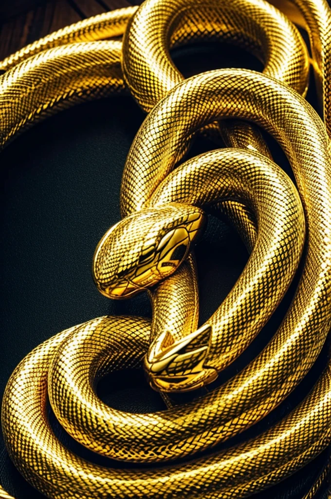 LOGO WITH GOLDEN SNAKES AND THE NAME ZALEWSKI 