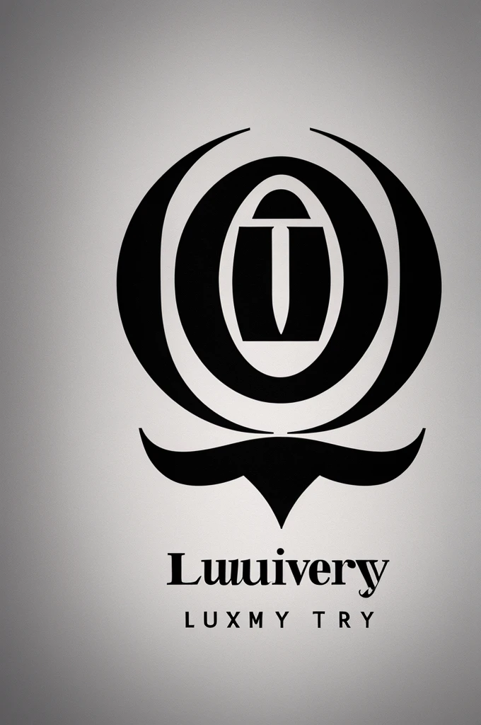 Create me a black logo for luxury