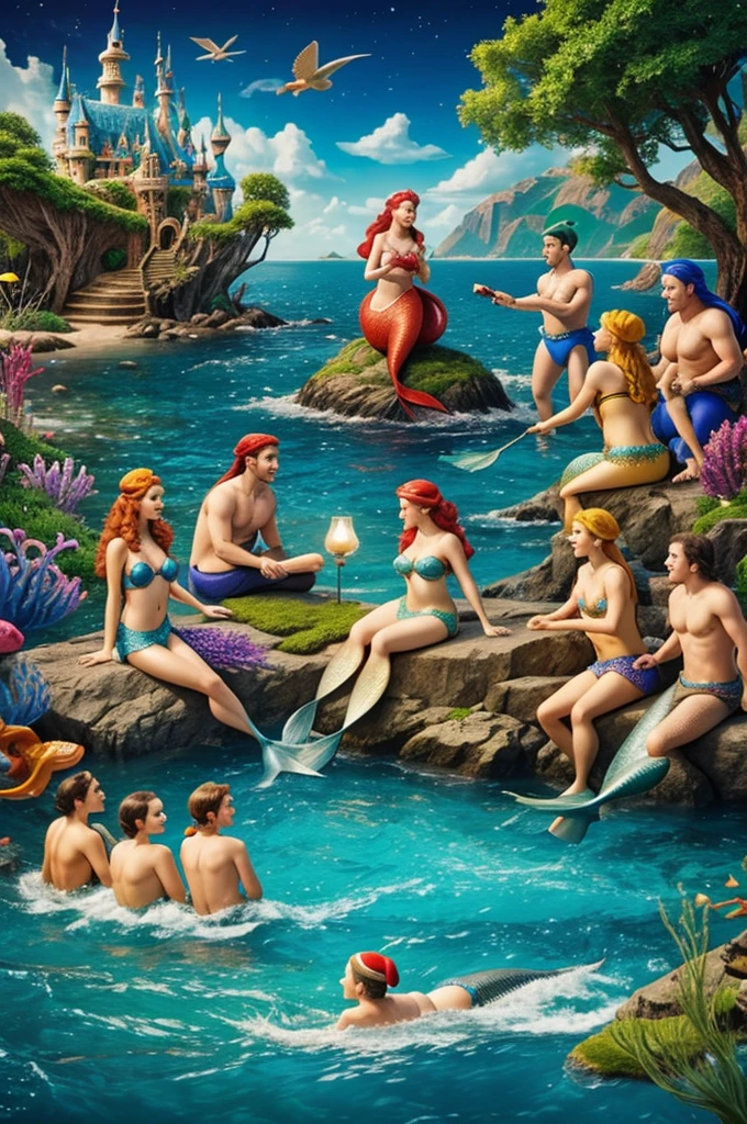The Mermaid and the Seven Dwarfs