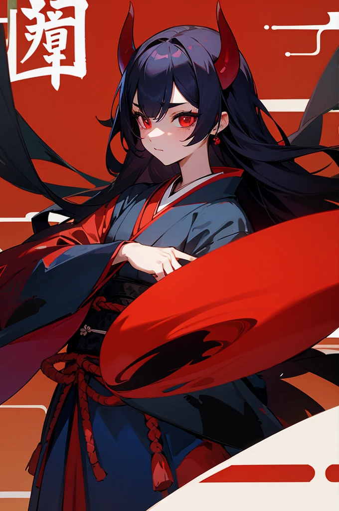 Teen, Female, Japanese Background, Demon, Demon Skin