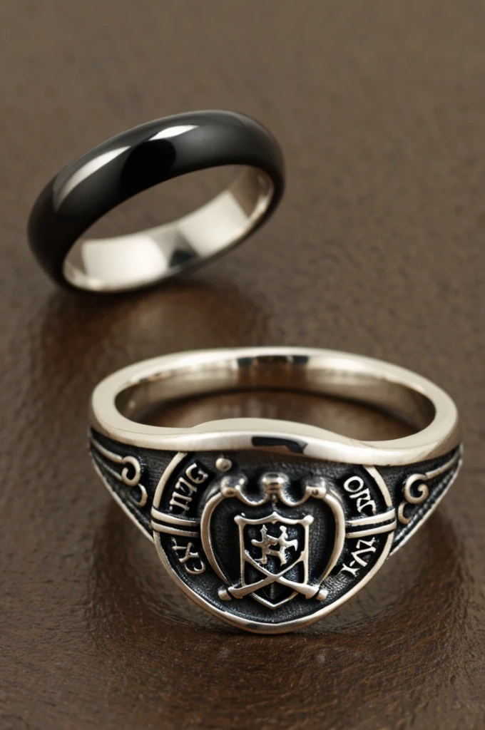 Ring that represents the Black family from the world of Harry Potter