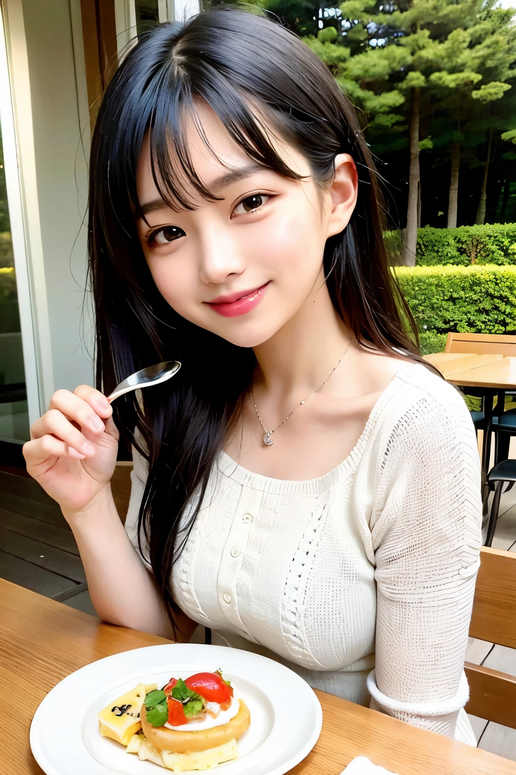 OL、breakfast、smile