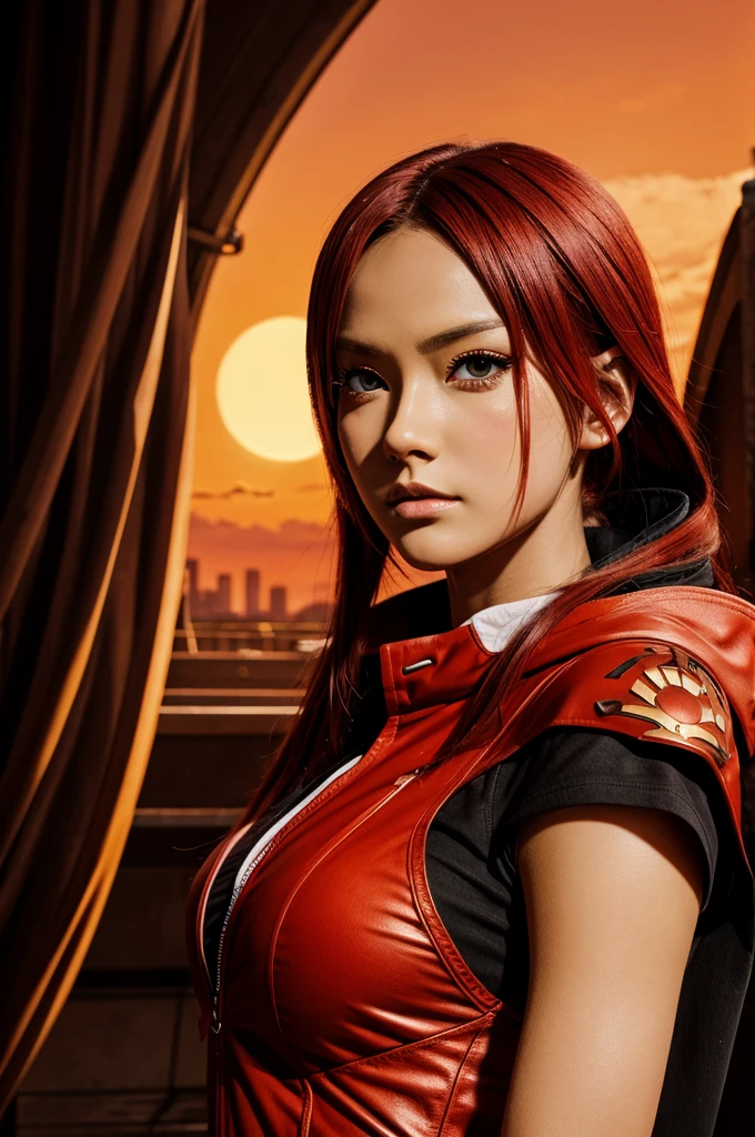 Redsun an anime character