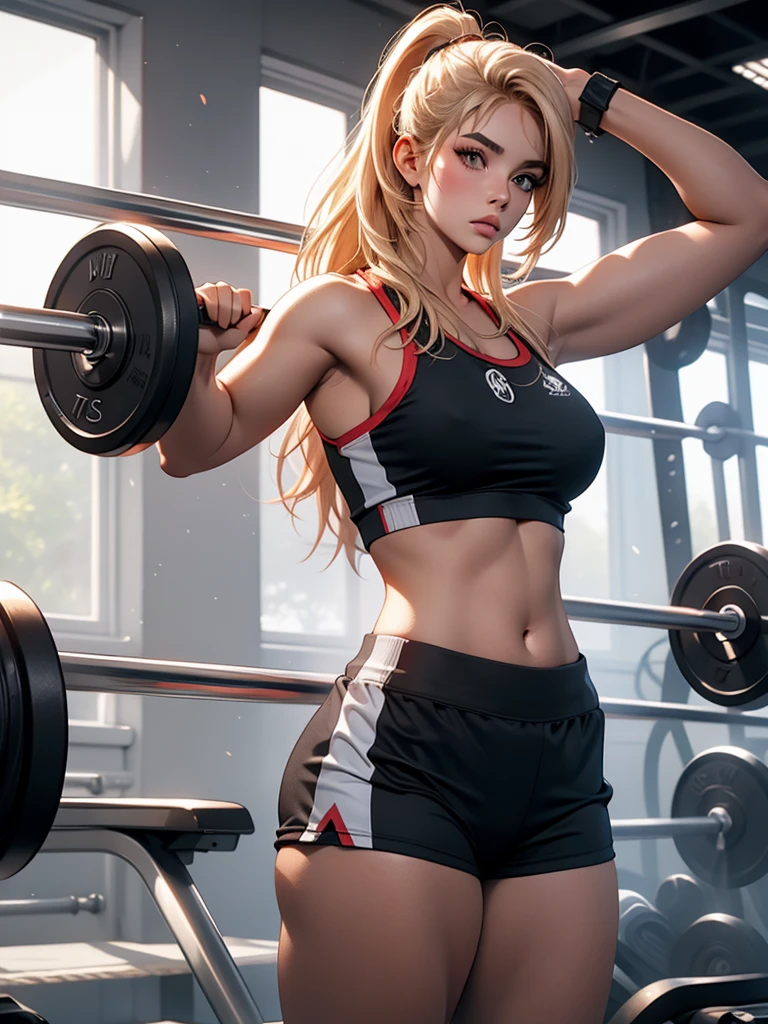 Jem wolfie, trending on onlyfans, gorgeous, babe, gym attire