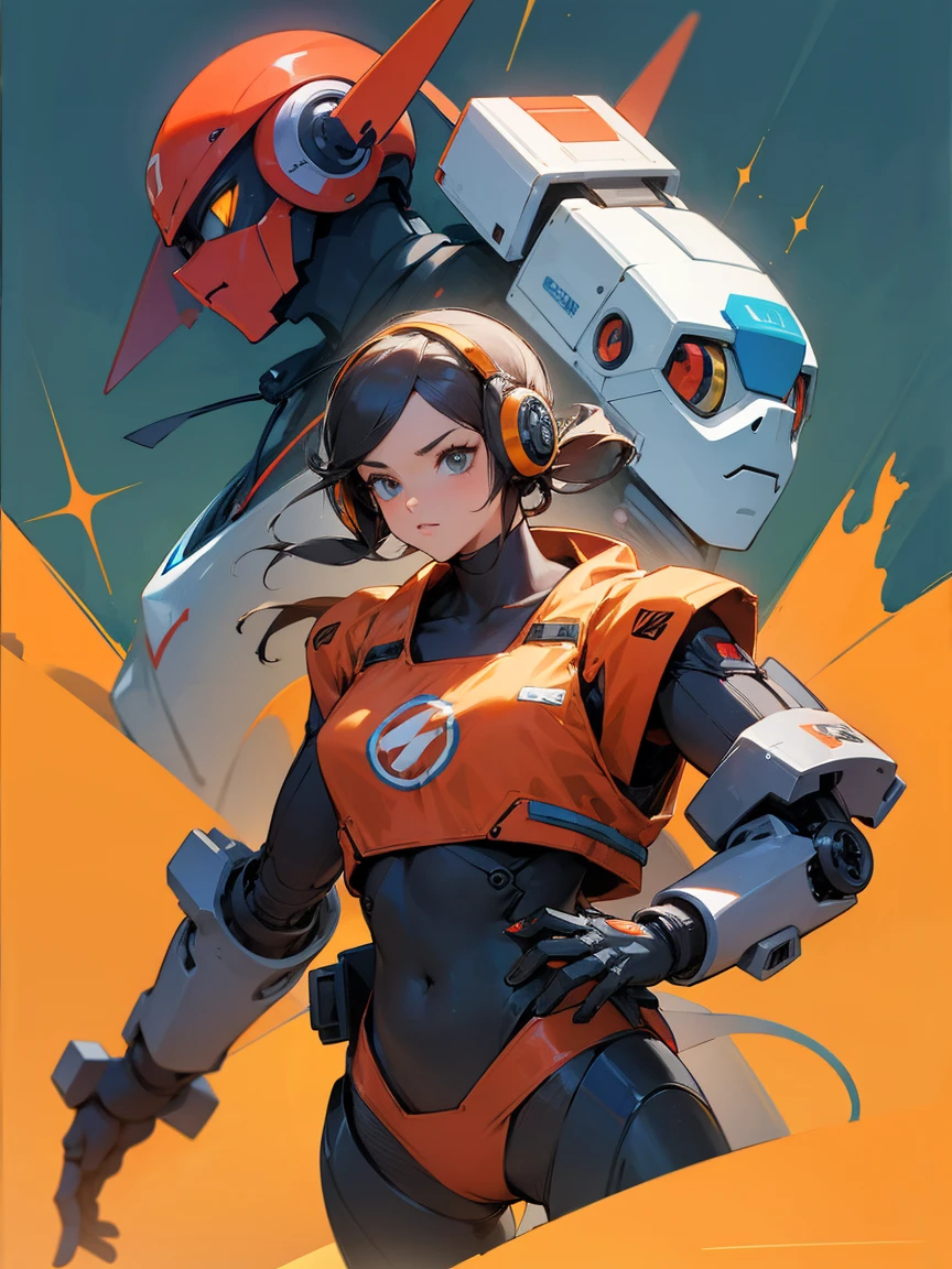 3 robot monkeys, one side of the other