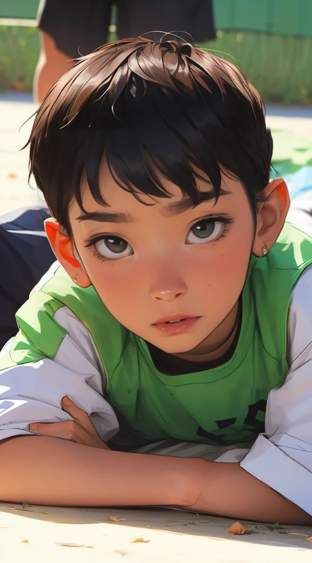 boy ,sad expression