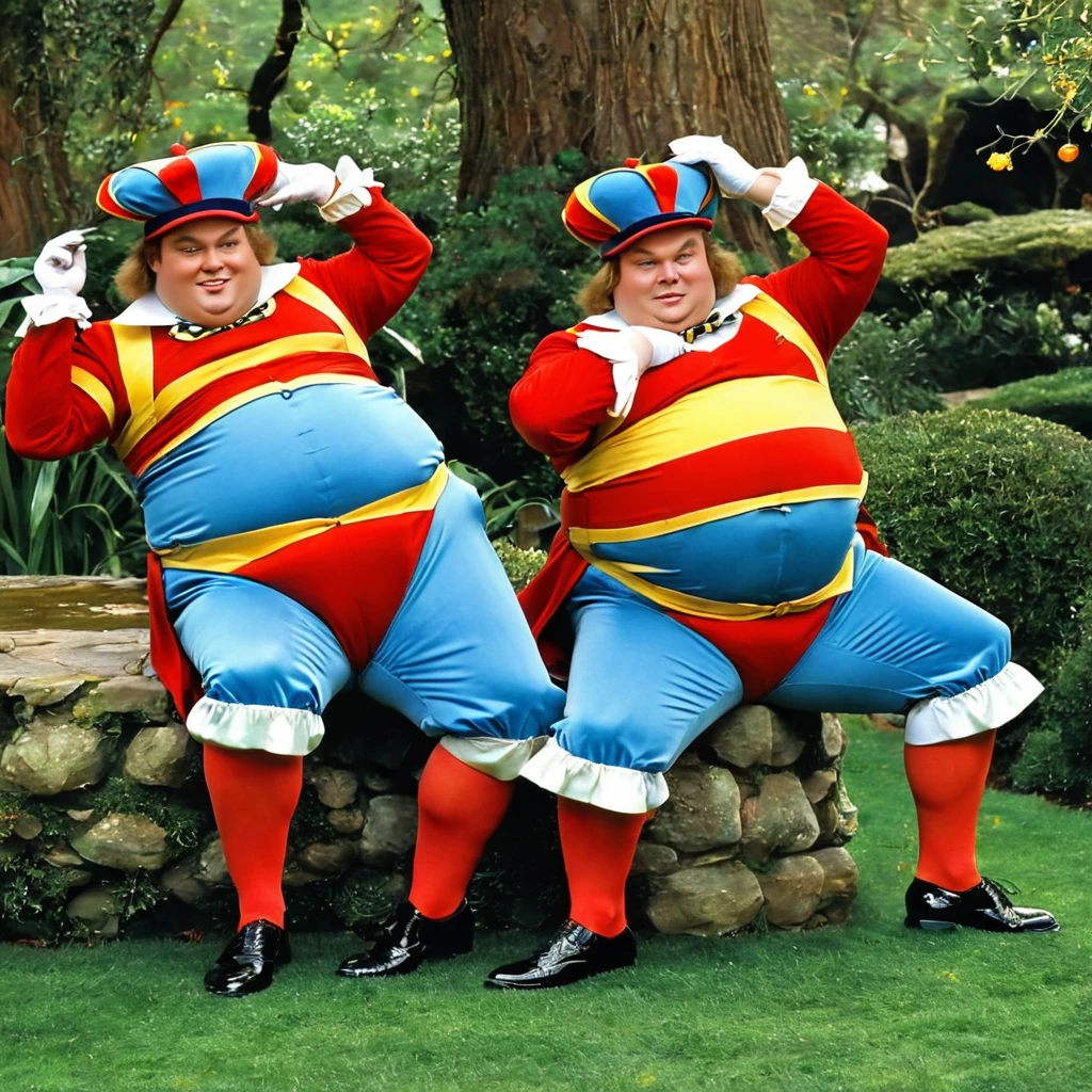 Tweedle Dee and Tweedle Dum were not in the original "Alice's Adventures in Wonderland" by Lewis Carroll. They were introduced in the sequel, "Through the Looking-Glass, and What Alice Found There," which was published in 1871. In this sequel, Alice encounters these iconic characters in the whimsical and nonsensical world beyond the looking-glass, and they play a significant role in one of the chapters known as "Tweedledum and Tweedledee.