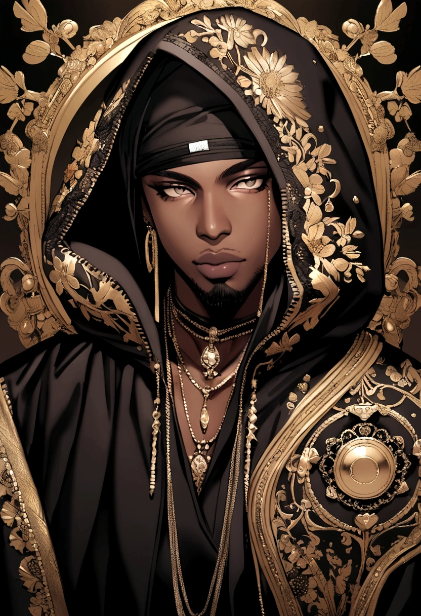 the french rapper Kaaris with a sweet hood