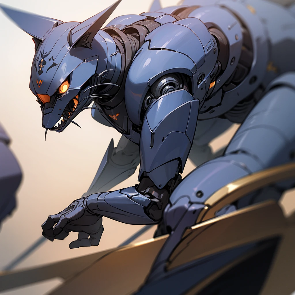 Metaleiro anteopomorphic cat 