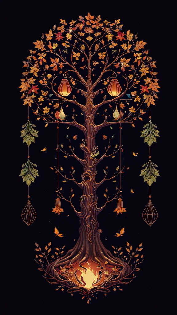 circular tree,four seasons,spring,summer,autumn,winter,leaves,roots,branches,trunk,ornate border,decorative,digital illustration,artwork,movement,time,swirling background,dark background,vibrant colors,natural,life cycle,growth,change,nature,life,peace,harmony,spirituality,symbolism,digital art,illustration,painting,graphic design,art,design,digital media,online art,visual art,fine art,fantasy
