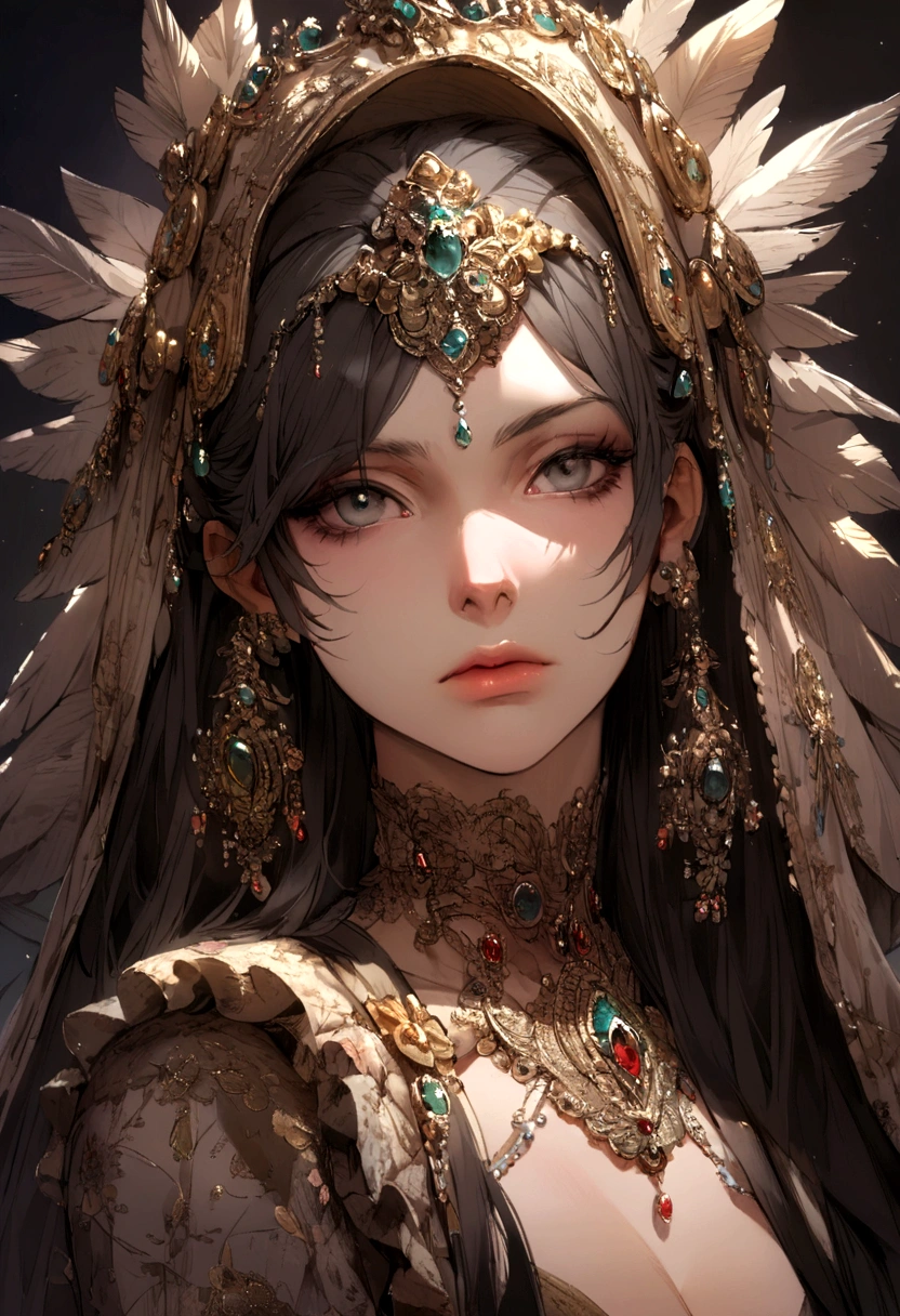 (masterpiece, top quality, best quality, official art, beautiful and aesthetic:1.2), (1girl), extreme detailed,(fractal art:1.3),colorful,highest detailed