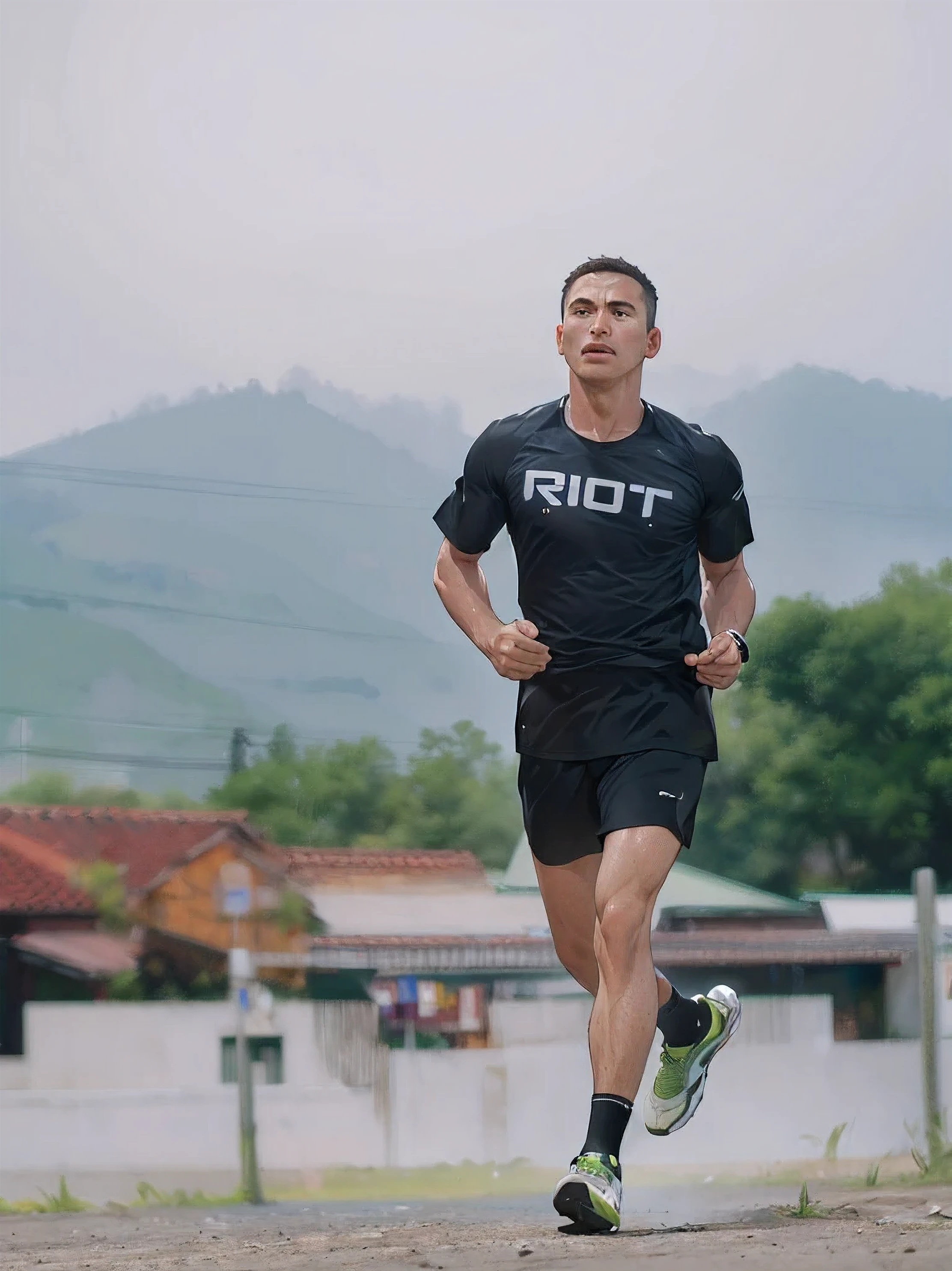 (Best quality,A high resolution,Ultra-detailed,Realistic:1.2),2023 runner,(promotional poster)。