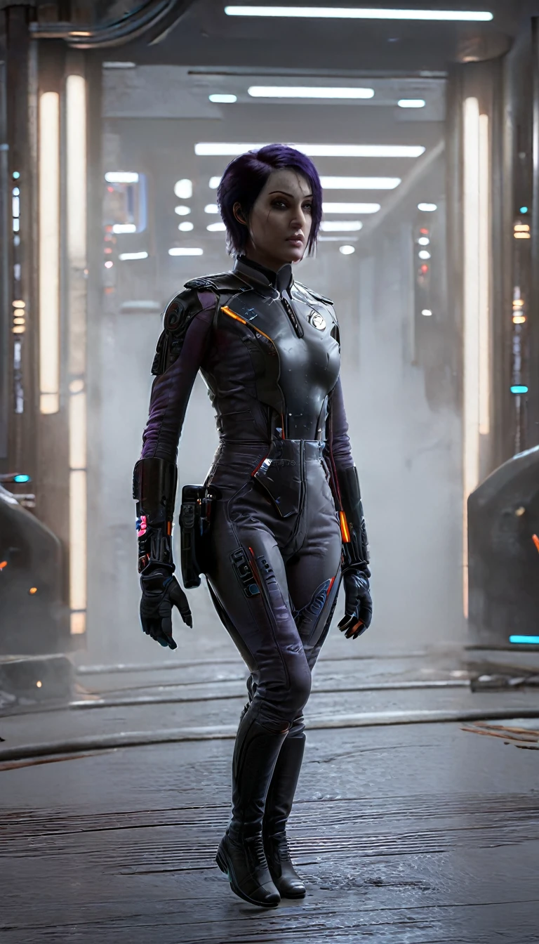 professional 3d model Cinematic scene, sabine wren, HUGE BREASTS, Ghost in the Shell, detailed background, masterpiece, best quality, high quality, highres, absurdres . octane render, highly detailed, volumetric, dramatic lighting
