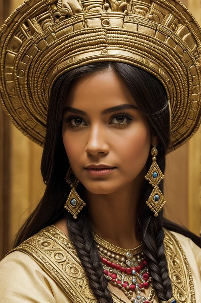 ((best quality)), ((masterpiece)), (detailed), princesa inca