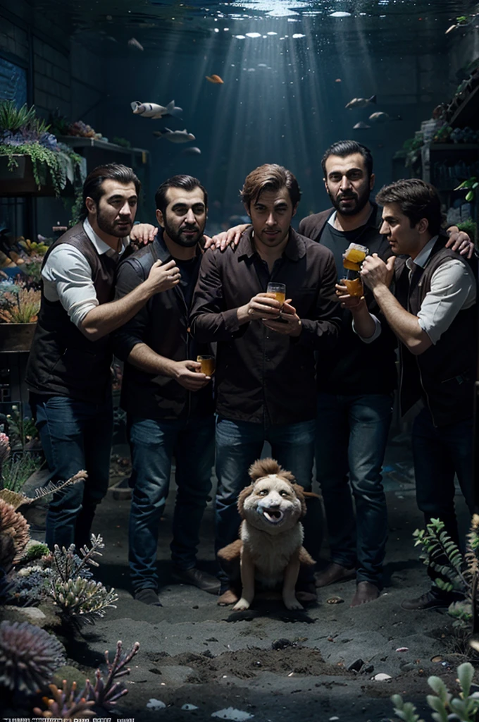 шедевр, Лучшее качество, finding Nemo poster with five armenian men
