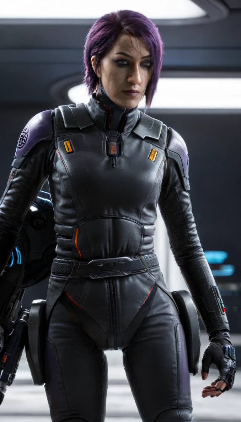 (1girl:1.2),(solo:1.5),masterpiece,best quality,photo,photograph, highly detailed, best quality, highres, extremely detailed wallpaper,third-party edit,bodysuit,covered navel,
nice hands, perfect hands, <lyco:GoodHands-beta2:1.0> <lora:Lyra_V2:1>