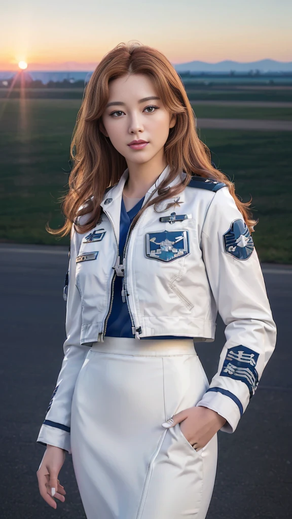(Highest quality, 8K, 32k, masterpiece, 超High resolution:1.2), (Realistic:1.5), (masterpiece, Highly detailed CG Unity 8k wallpaper, Highest quality, High resolution:1.2), (Super detailed, 超High resolution:1.2), Photo of extremely cute and beautiful Japanese woman, (Long wavy chestnut hair:1.2), Adult, (Detailed beautiful girl:1.4), Highest quality, woman, Adult, (Detailed US Air Force pilot uniform:1.5), (White pilot captain jacket:1.3), (White high waist pencil skirt:1.3), Detailed clothing, (Beautiful sunset、US Air Force Base runway scenery background:1.3), Laugh shyly:1, A light smile, View your viewers, Facing the audience, ((Perfect woman's body)), (Tight waist:1.2), (Upper body image:1.3), thin, Abdominal muscles, (Large breasts:1.25), ((Encircling the head)), wind, Dynamic pose, Cinematic Light, Backlight, Perfect Anatomy, Perfect Proportions, Detailed human body, bokeh, Depth of written boundary,Show off your breasts,,Show off your breasts,,Show off your breasts,,Show off your breasts,,Show off your breasts,,Show off your breasts,,Show off your breasts,,Show off your breasts,,Show off your breasts,,Show off your breasts,,Show off your breasts,,Show off your breasts,,Show off your breasts,,Show off your breasts,,Show off your breasts,,Show off your breasts,,Show off your breasts,,Show off your breasts,,Show off your breasts,,Show off your breasts,,Show off your breasts,,Show off your breasts,,Show off your breasts,,Show off your breasts,,Show off your breasts,,Show off your breasts,,Show off your breasts,,Show off your breasts,,Show off your breasts,,Show off your breasts,,Show off your breasts,,Show off your breasts,,Show off your breasts,,Show off your breasts,,Show off your breasts,,Show off your breasts,,Show off your breasts,,Show off your breasts,,Show off your breasts,,Show off your breasts,,Show off your breasts,,Show off your breasts,,Show off your breasts,,Show off your breasts,,Show off your breasts,,Show off your breasts,,Show off your breast