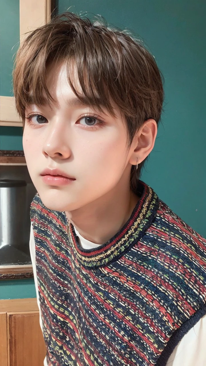 8k, Masterpiece, high quality, Young guy, androgynous prince, ulzzang.