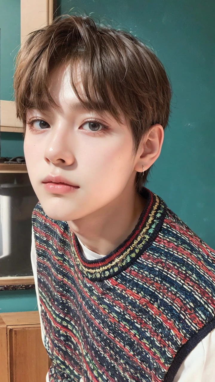 8k, Masterpiece, high quality, Young guy, androgynous prince, ulzzang.