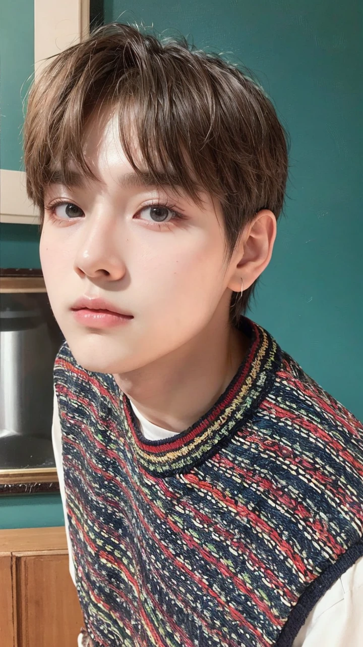 8k, Masterpiece, high quality, Young guy, androgynous prince, ulzzang.