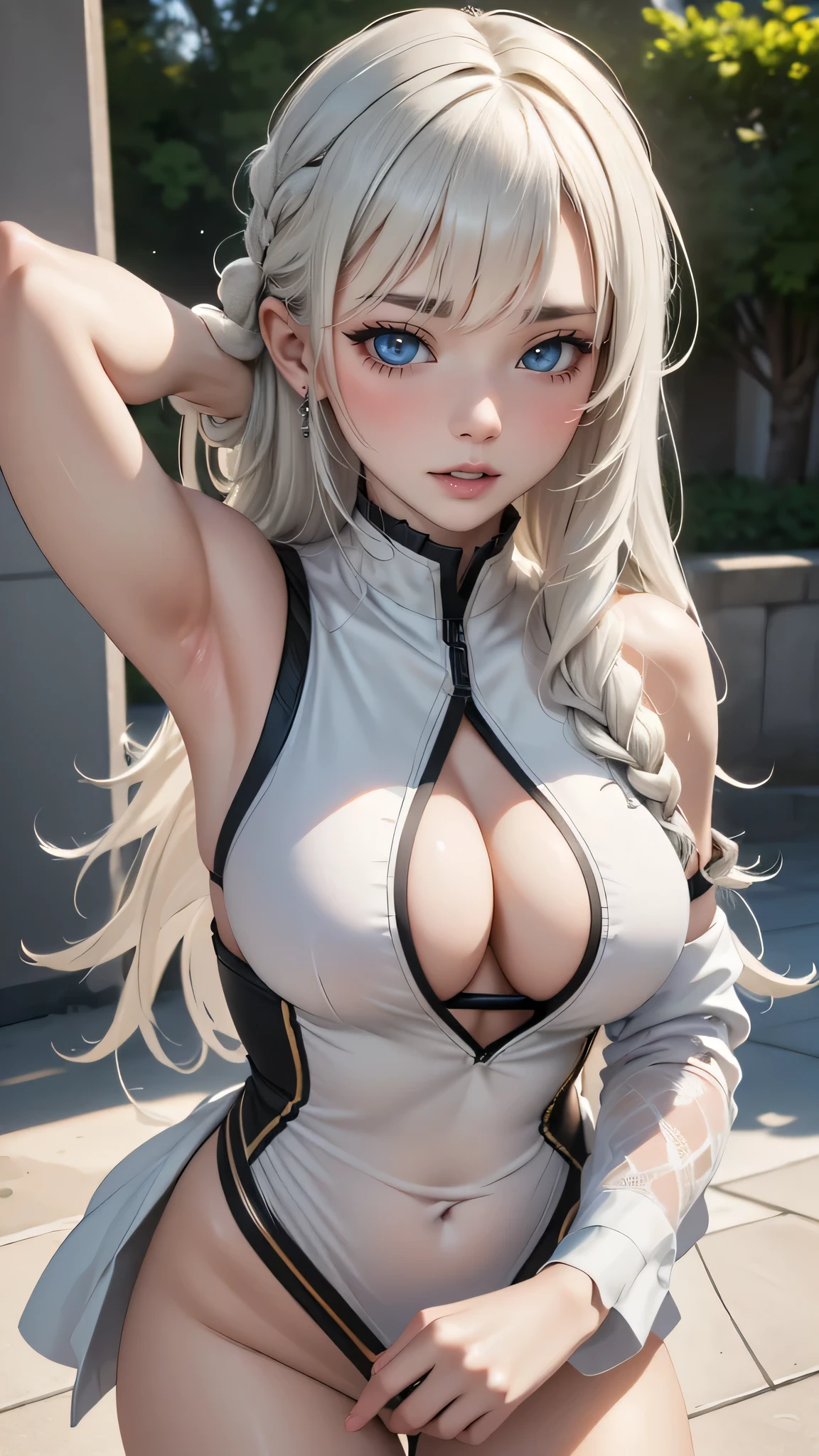 (random uniform),(Thin type),(large breasts),(random sexy pose),(random hairstyle),(Highest image quality,(8K), Ultra-realistic, Best Quality, High quality, High Definition, high quality texture, high detailing, Beautiful detailed, fine detailed, extremely details CG, Detailed texture, realistic representation of face, masterpiece, presence)